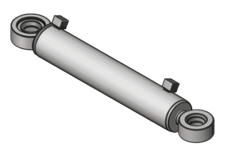 Hydraulikzylinder für Forstmaschinen – Fecht Hydraulik