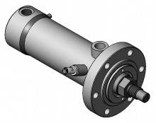Hydraulikzylinder HZDD mit einstellbarer Endlagendämpfung (200 bar) – Fecht Hydraulik