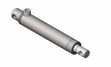 Plungerzylinder F09 mit Querbohrung – Fecht Hydraulik