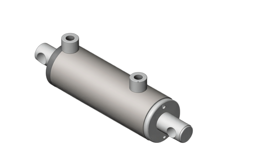 Zylinder für Gutbrod-Schneepflug – Fecht Hydraulik